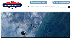 Desktop Screenshot of davmarindustries.com.au